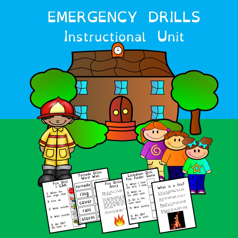 School Emergency Drill Procedures For Elementary And Special Education ...